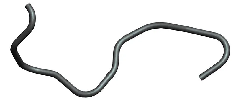 Automotive hose formed on the S3000-22V